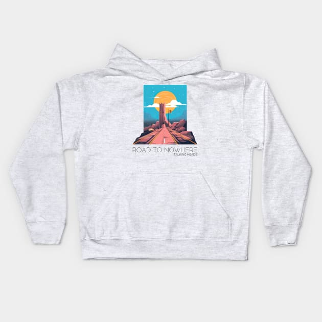 Road To Nowhere Kids Hoodie by saudade